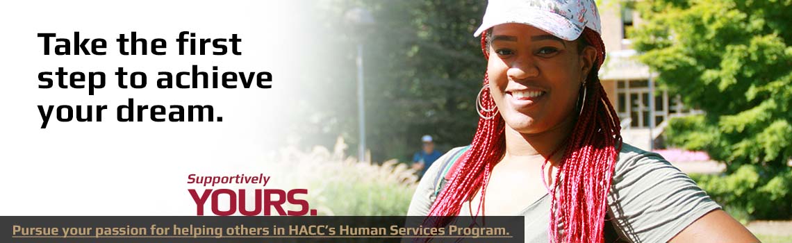 Help others in a human services program
