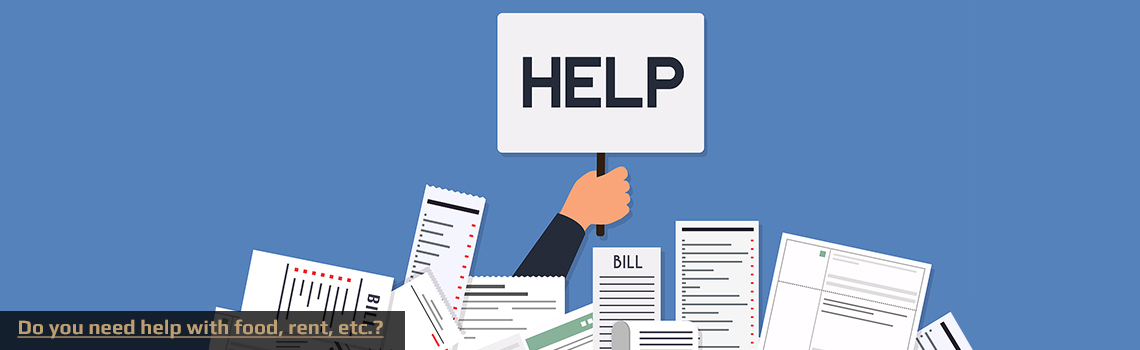 Need help with food or rent?
