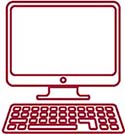 Apply for Admissions - Computer red